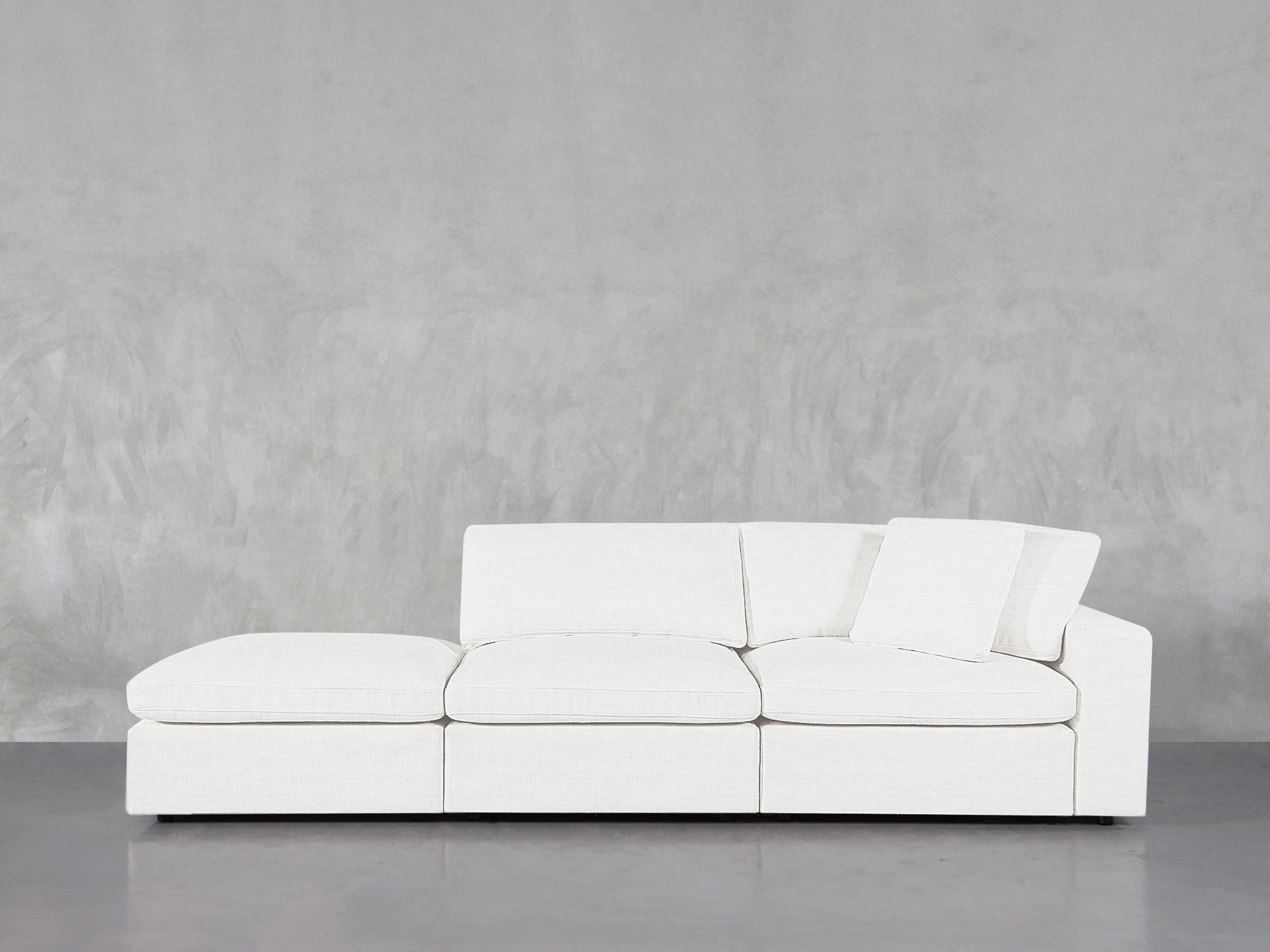 3 - Seat Modular Corner Right Lounger Sofa - 7th Avenue