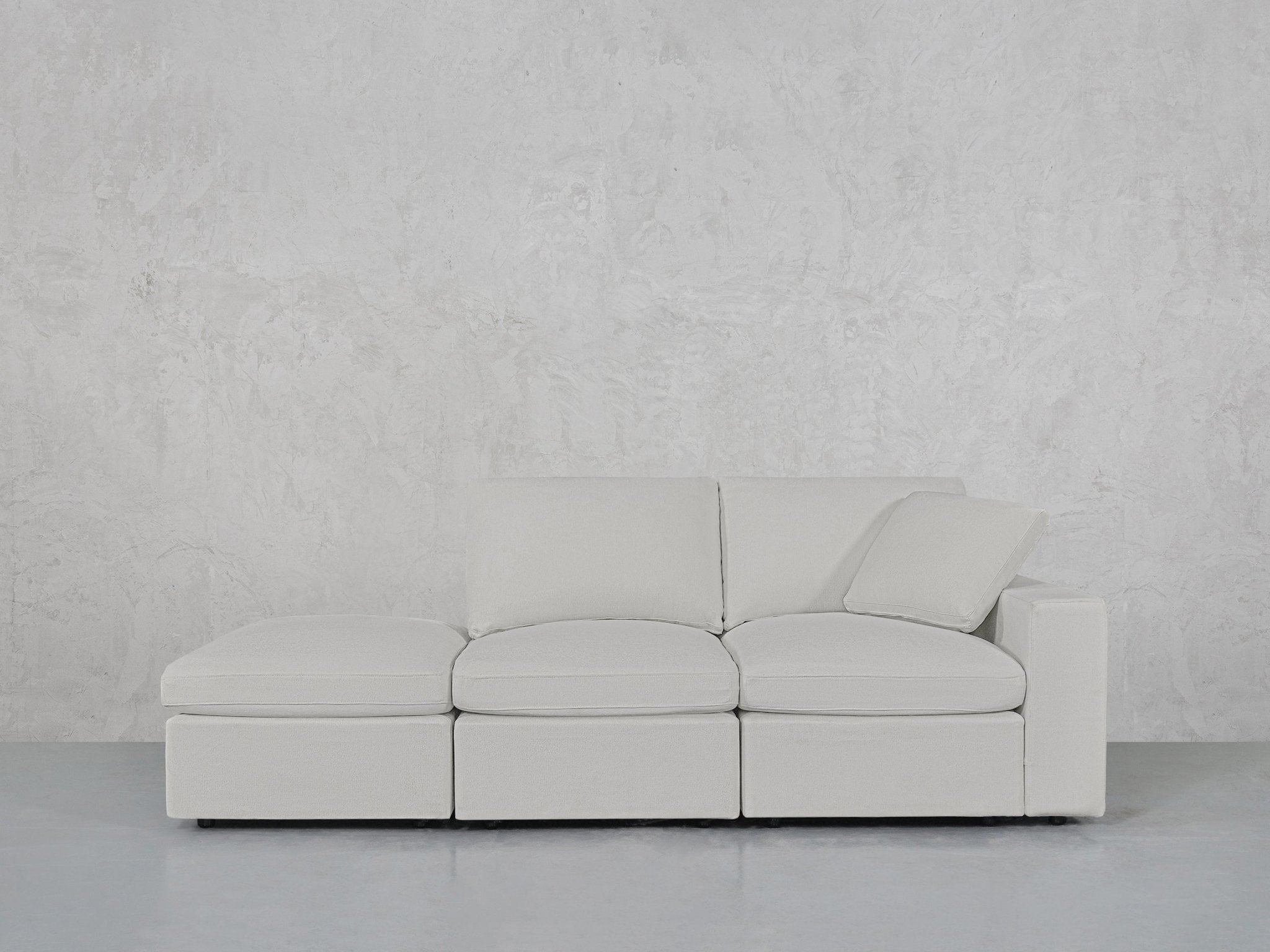 3 - Seat Modular Corner Right Lounger Sofa - 7th Avenue