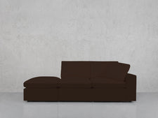 3 - Seat Modular Corner Right Lounger Sofa - 7th Avenue