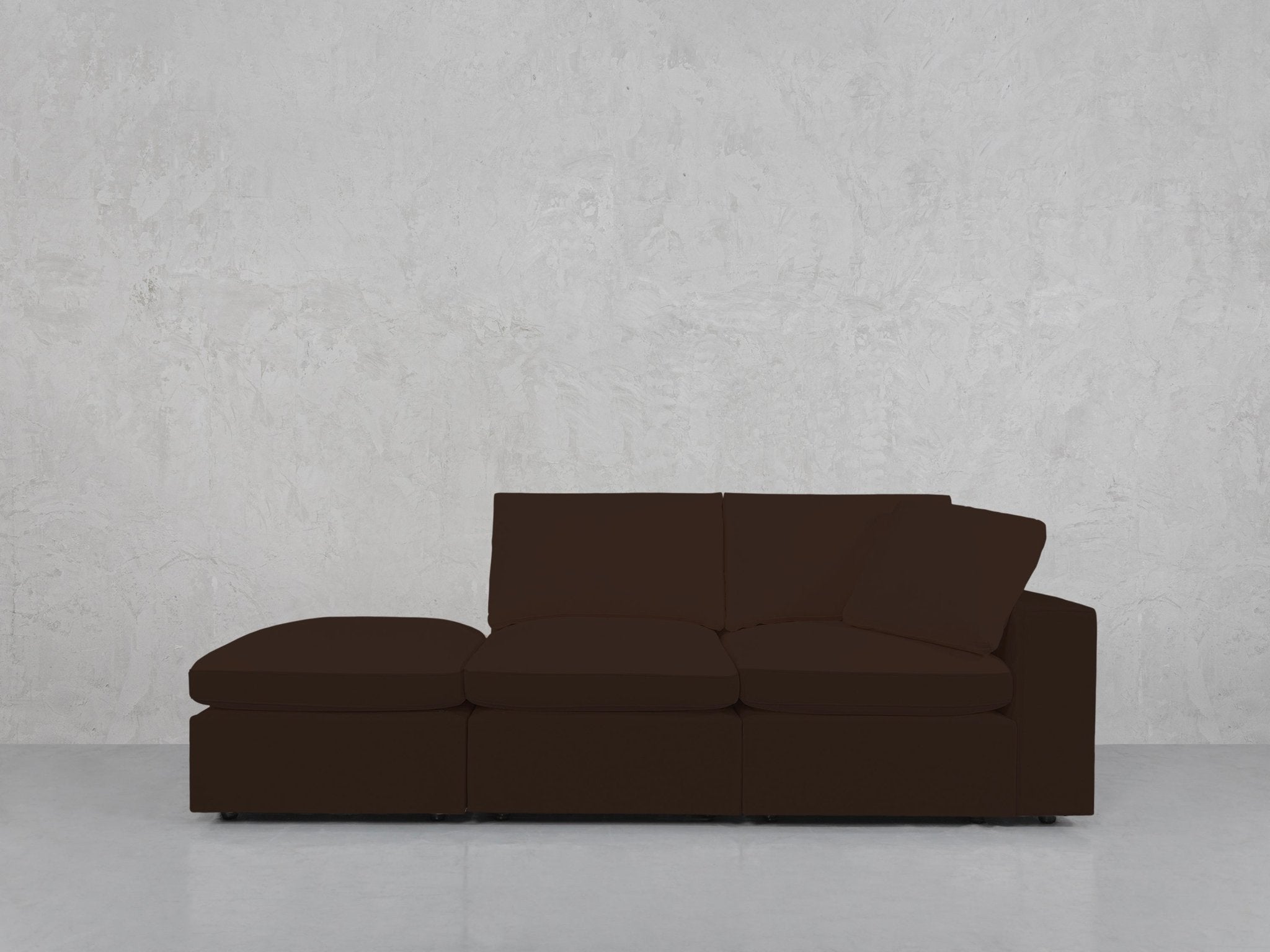 3 - Seat Modular Corner Right Lounger Sofa - 7th Avenue