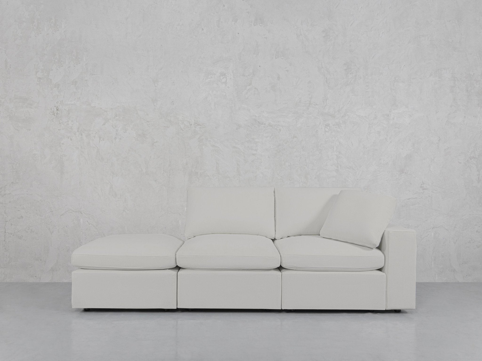 3 - Seat Modular Corner Right Lounger Sofa - 7th Avenue