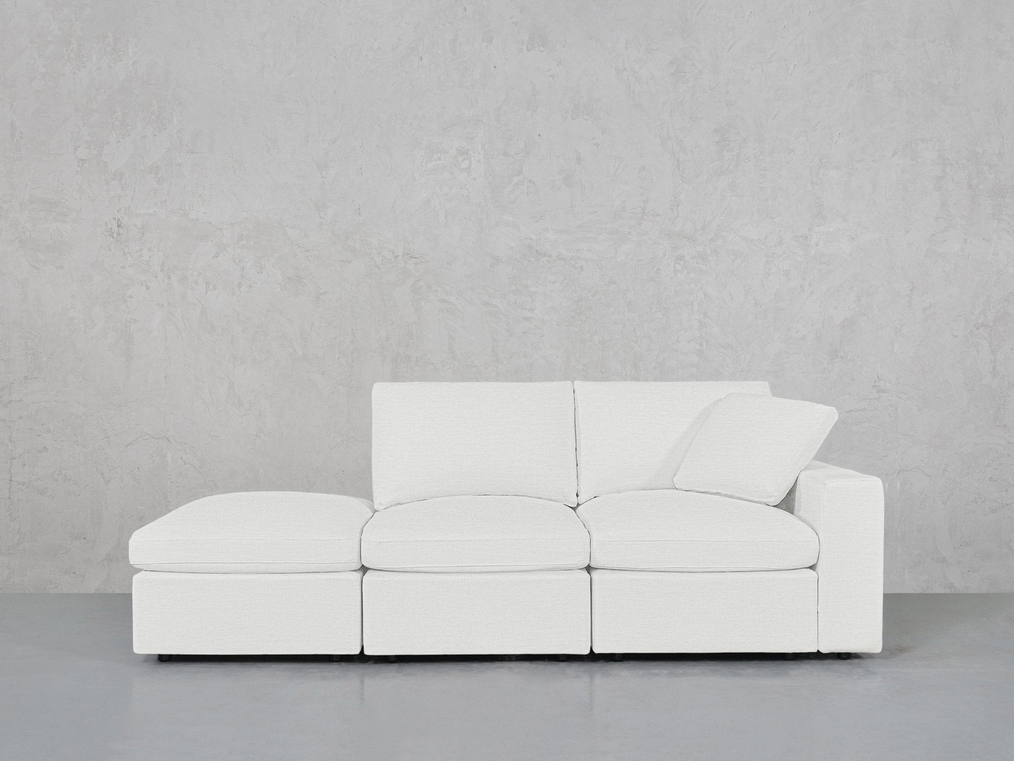 3 - Seat Modular Corner Right Lounger Sofa - 7th Avenue