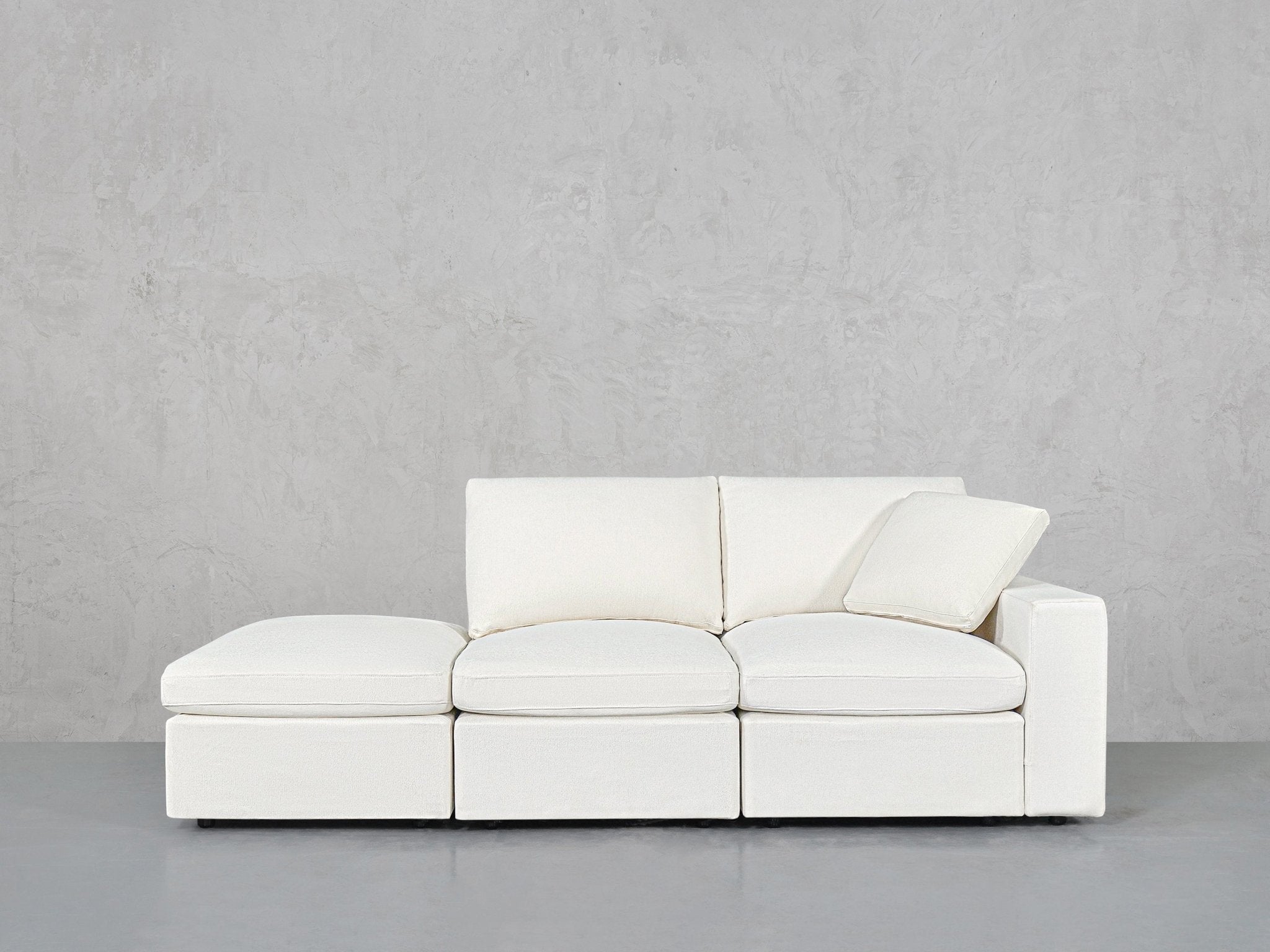 3 - Seat Modular Corner Right Lounger Sofa - 7th Avenue
