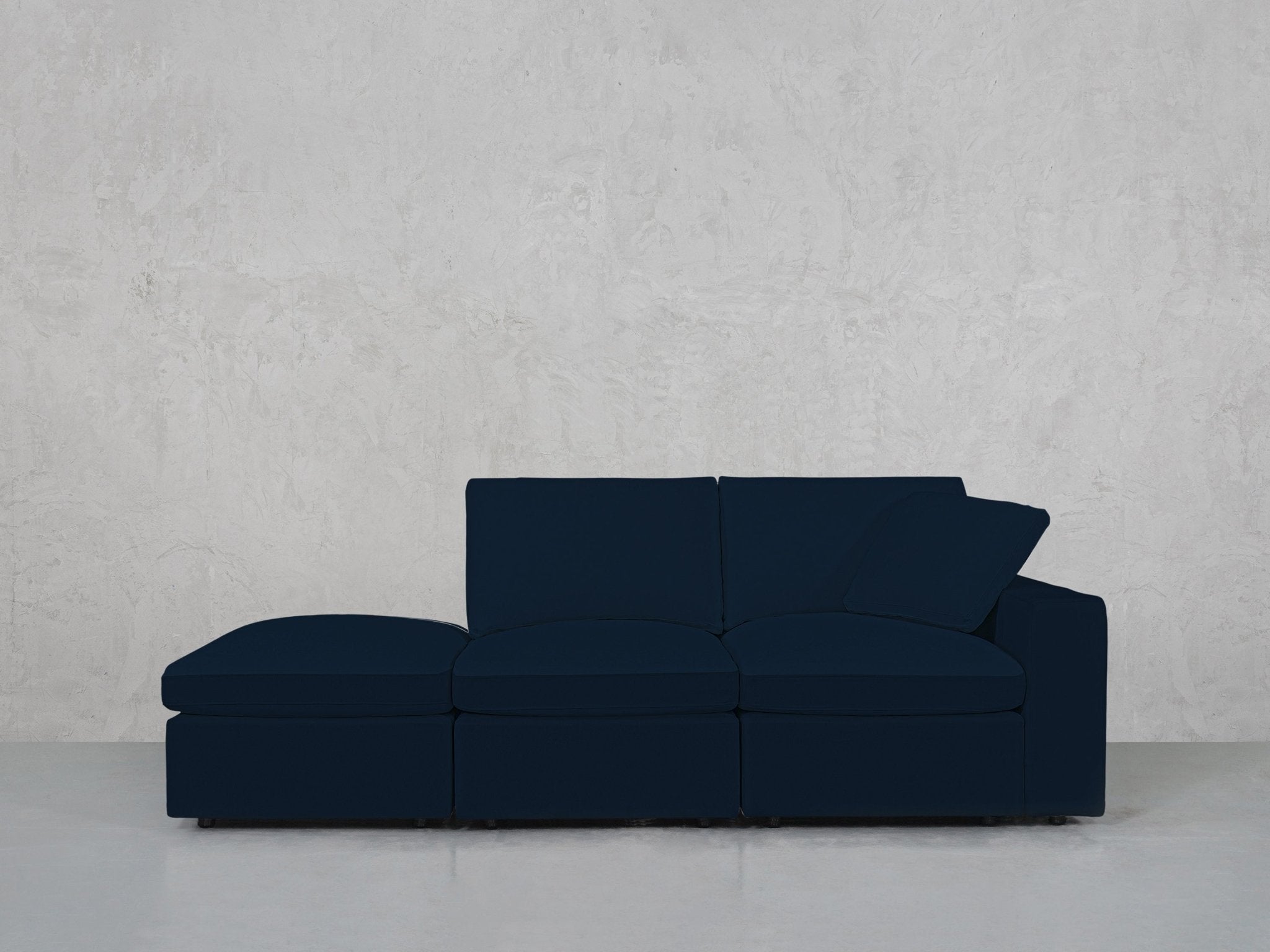 3 - Seat Modular Corner Right Lounger Sofa - 7th Avenue