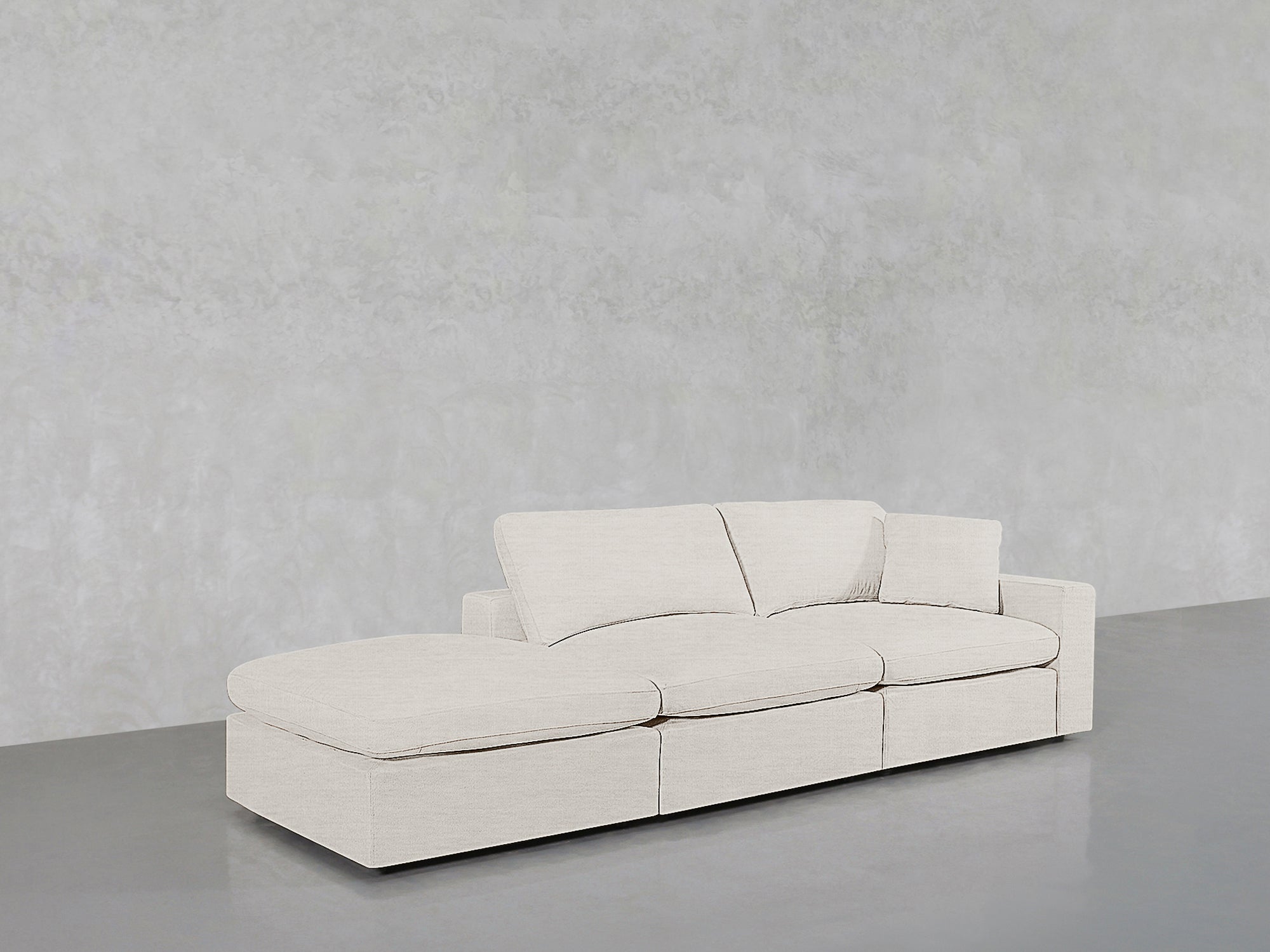 3 - Seat Modular Corner Right Lounger Sofa - 7th Avenue