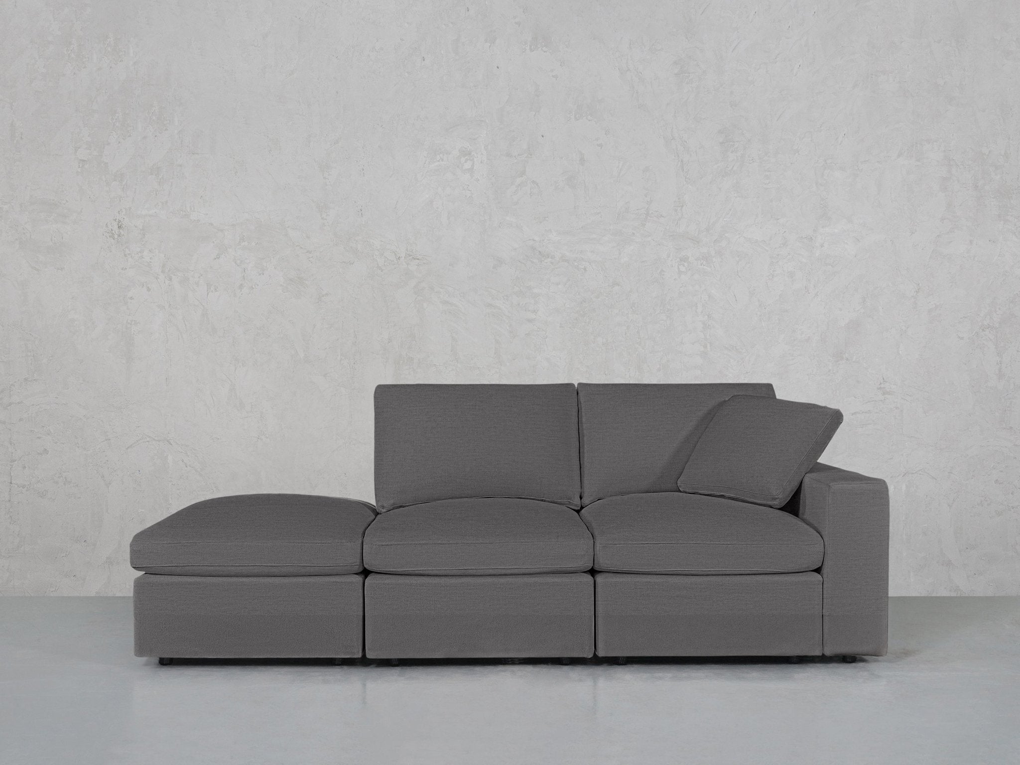 3 - Seat Modular Corner Right Lounger Sofa - 7th Avenue