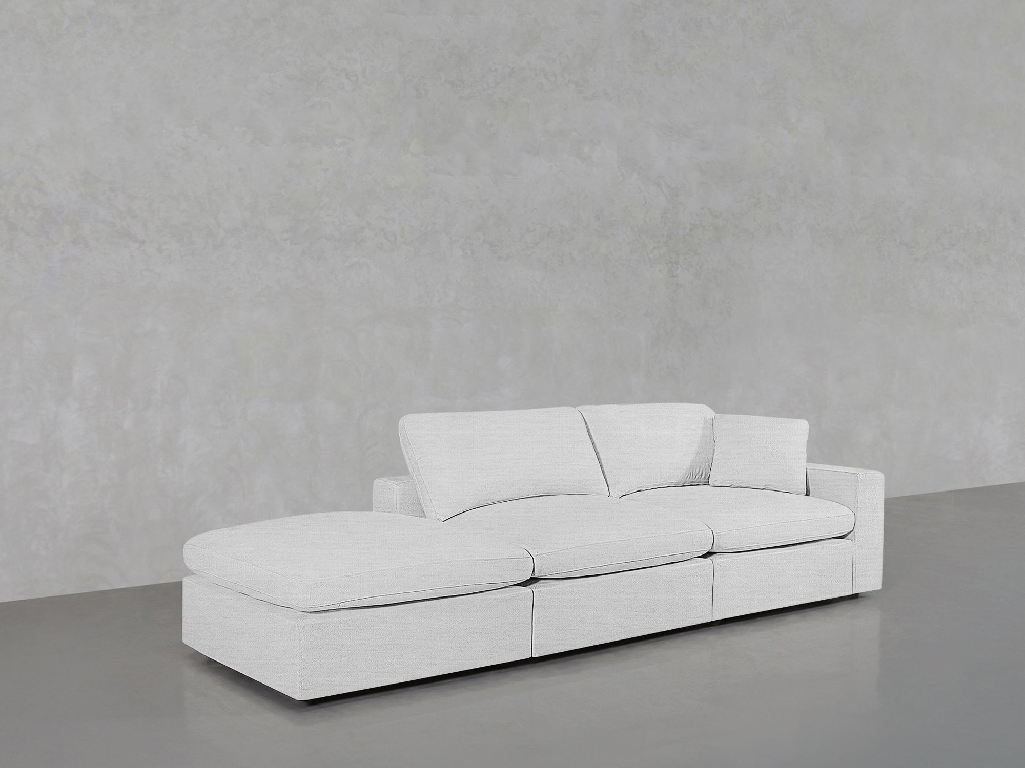 3 - Seat Modular Corner Right Lounger Sofa - 7th Avenue