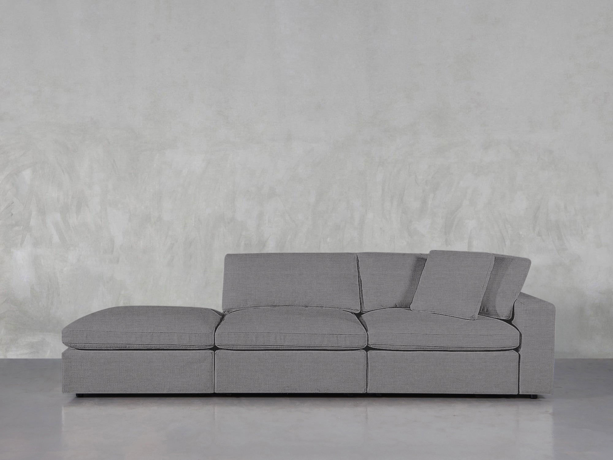 3 - Seat Modular Corner Right Lounger Sofa - 7th Avenue