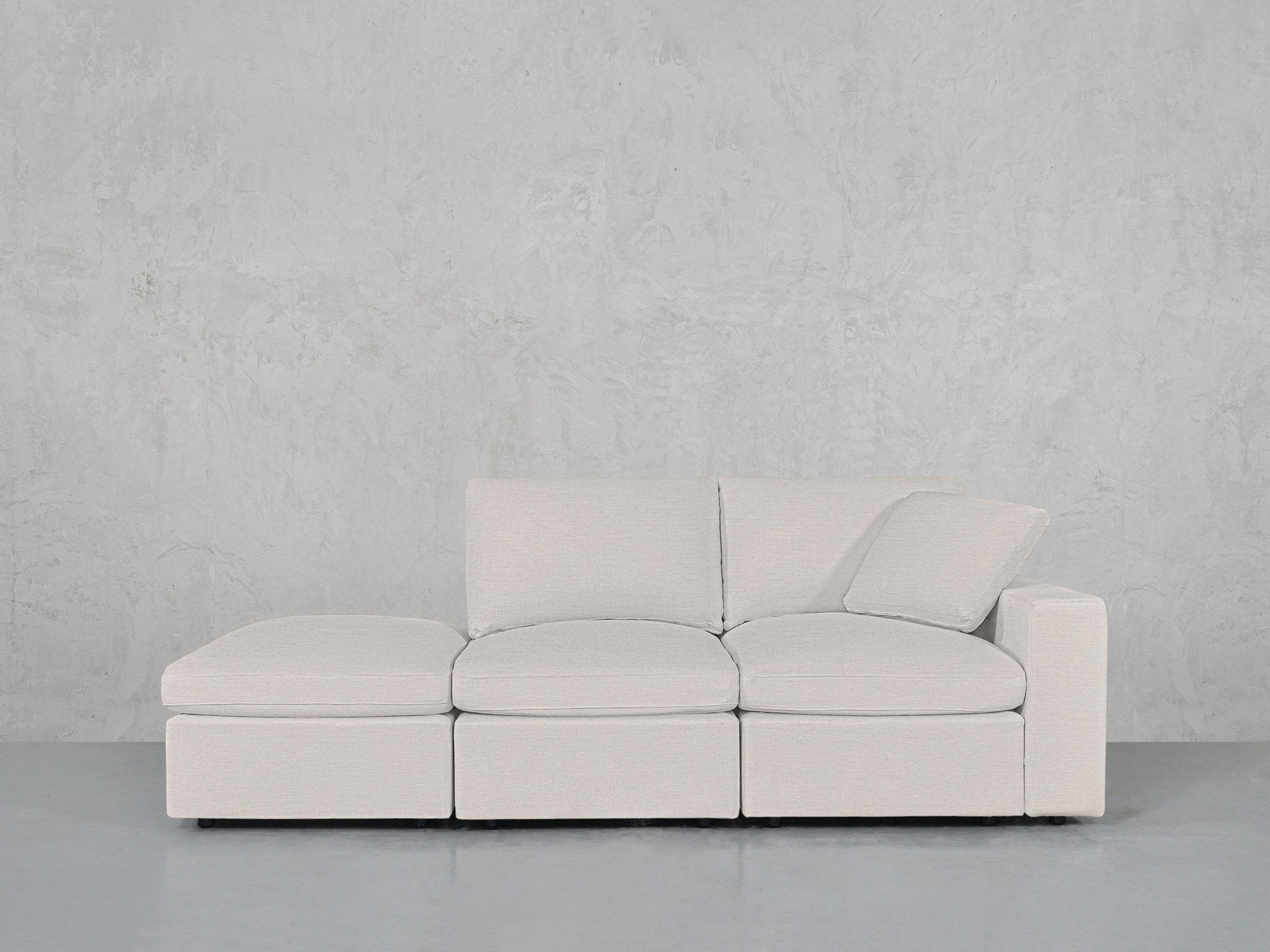 3 - Seat Modular Corner Right Lounger Sofa - 7th Avenue