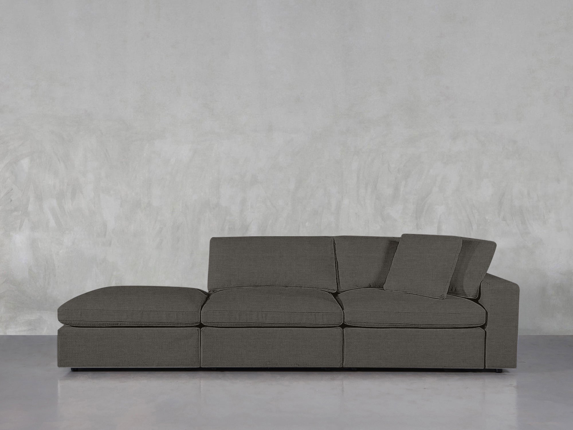 3 - Seat Modular Corner Right Lounger Sofa - 7th Avenue