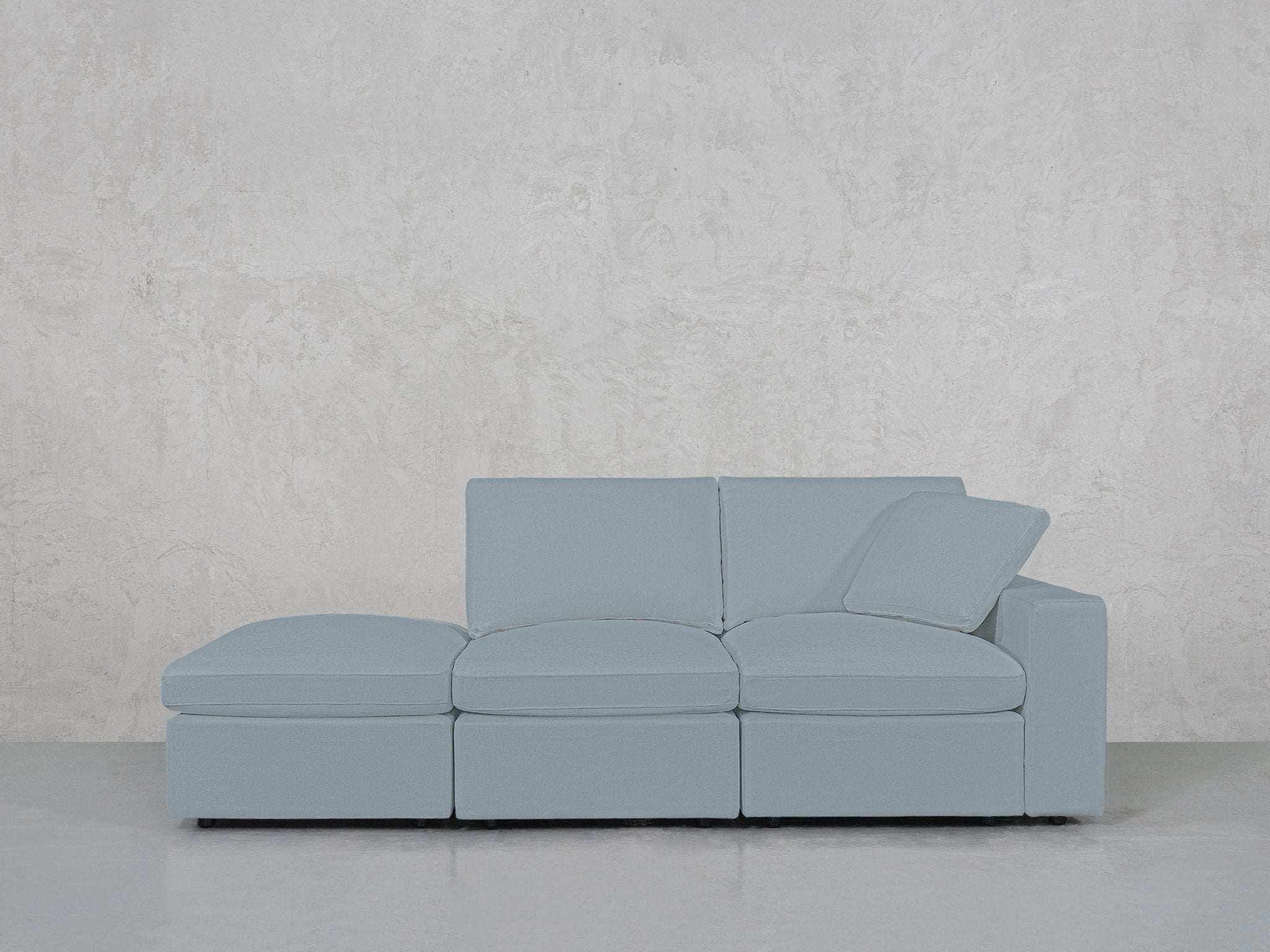 3 - Seat Modular Corner Right Lounger Sofa - 7th Avenue