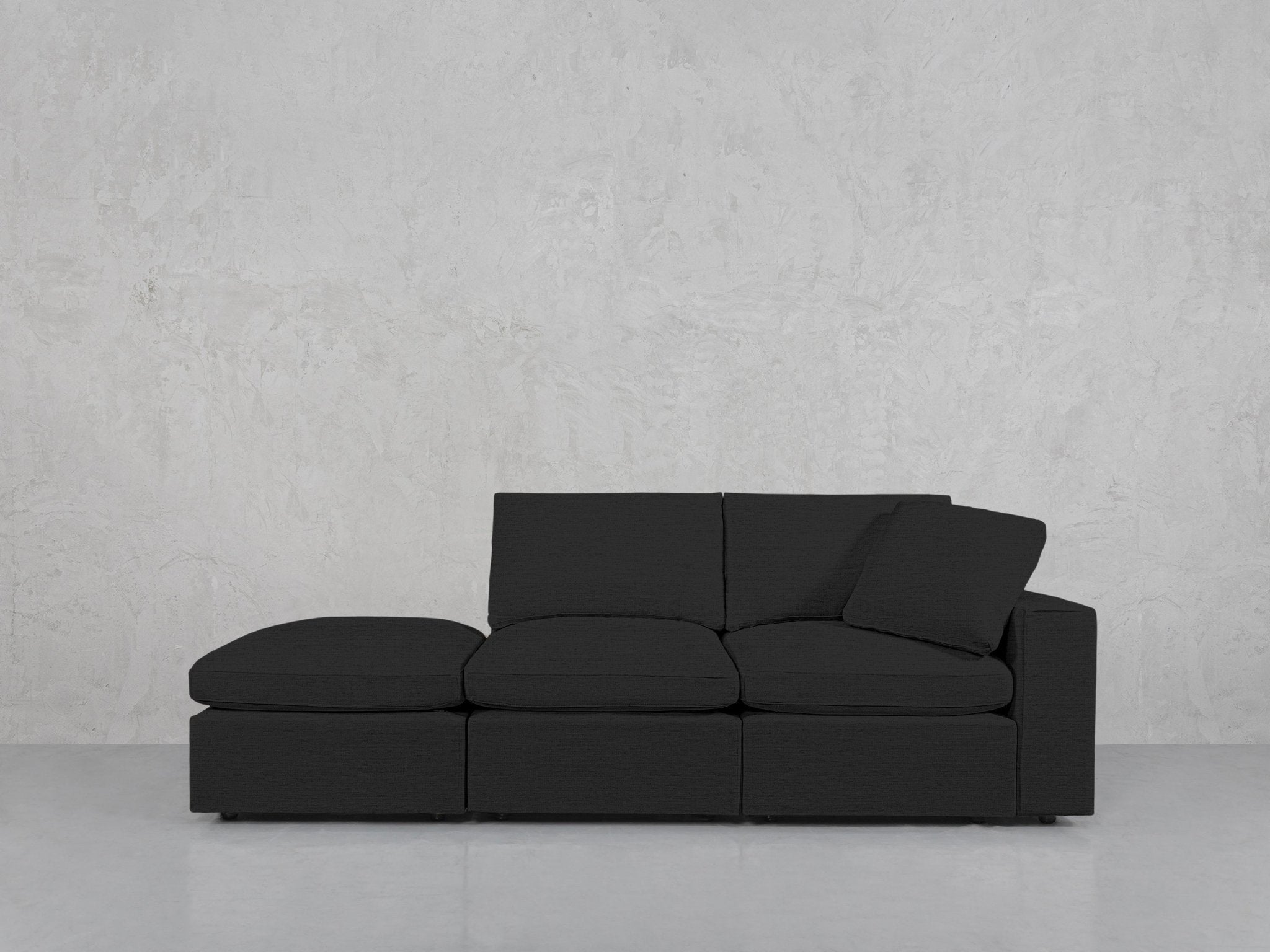 3 - Seat Modular Corner Right Lounger Sofa - 7th Avenue