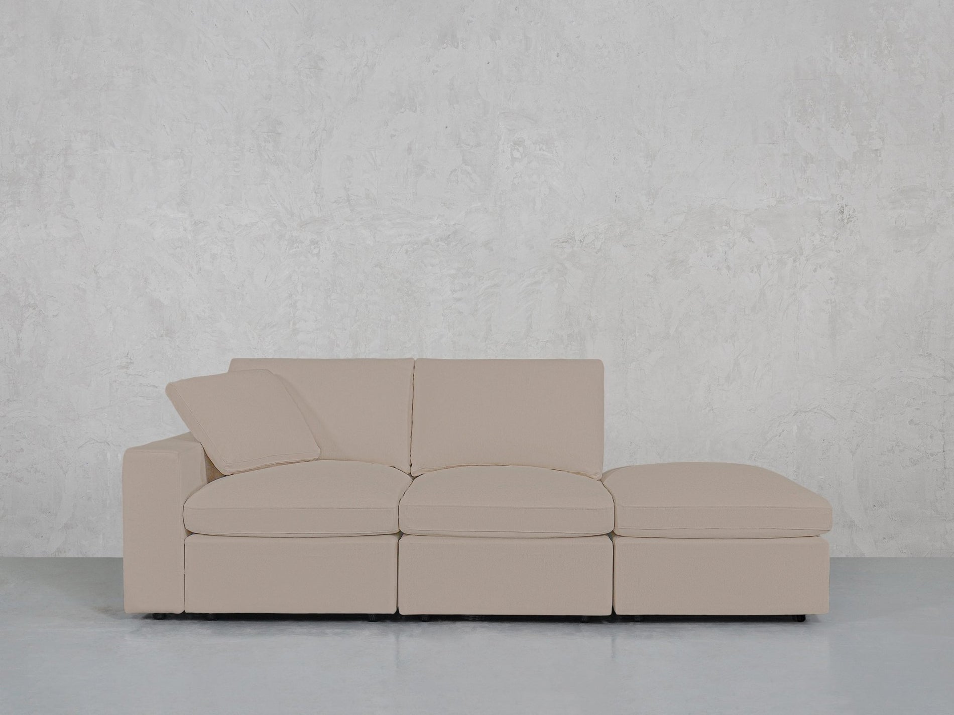 3 - Seat Modular Lounger Sofa - 7th Avenue