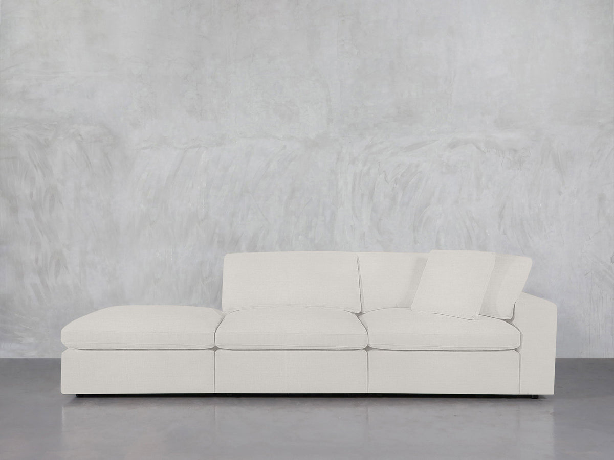 3 - Seat Modular Lounger Sofa - 7th Avenue