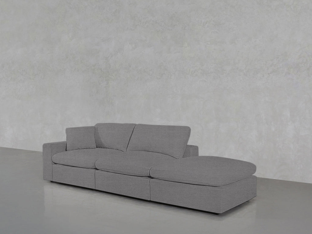 3-Seat Modular Lounger Sofa