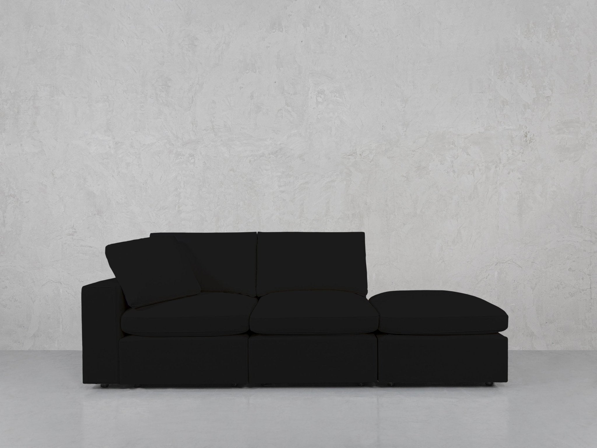 3 - Seat Modular Lounger Sofa - 7th Avenue