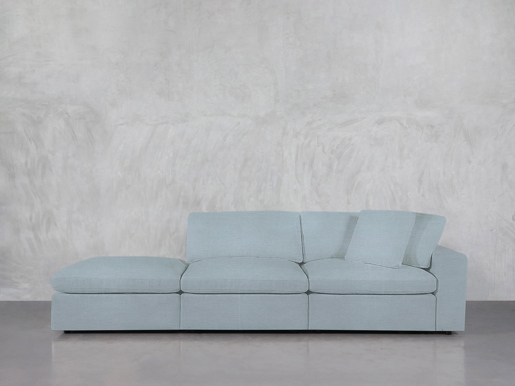 3 - Seat Modular Lounger Sofa - 7th Avenue