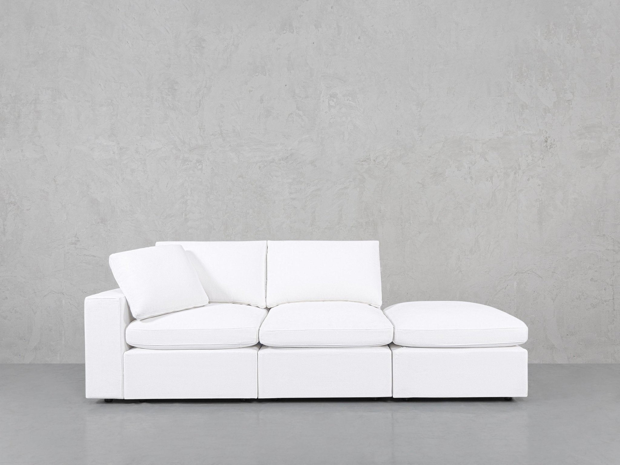 3 - Seat Modular Lounger Sofa - 7th Avenue