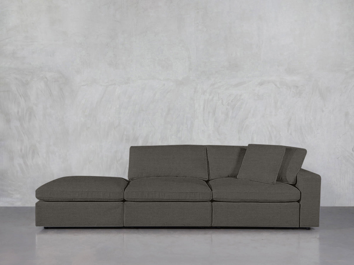 3 - Seat Modular Lounger Sofa - 7th Avenue