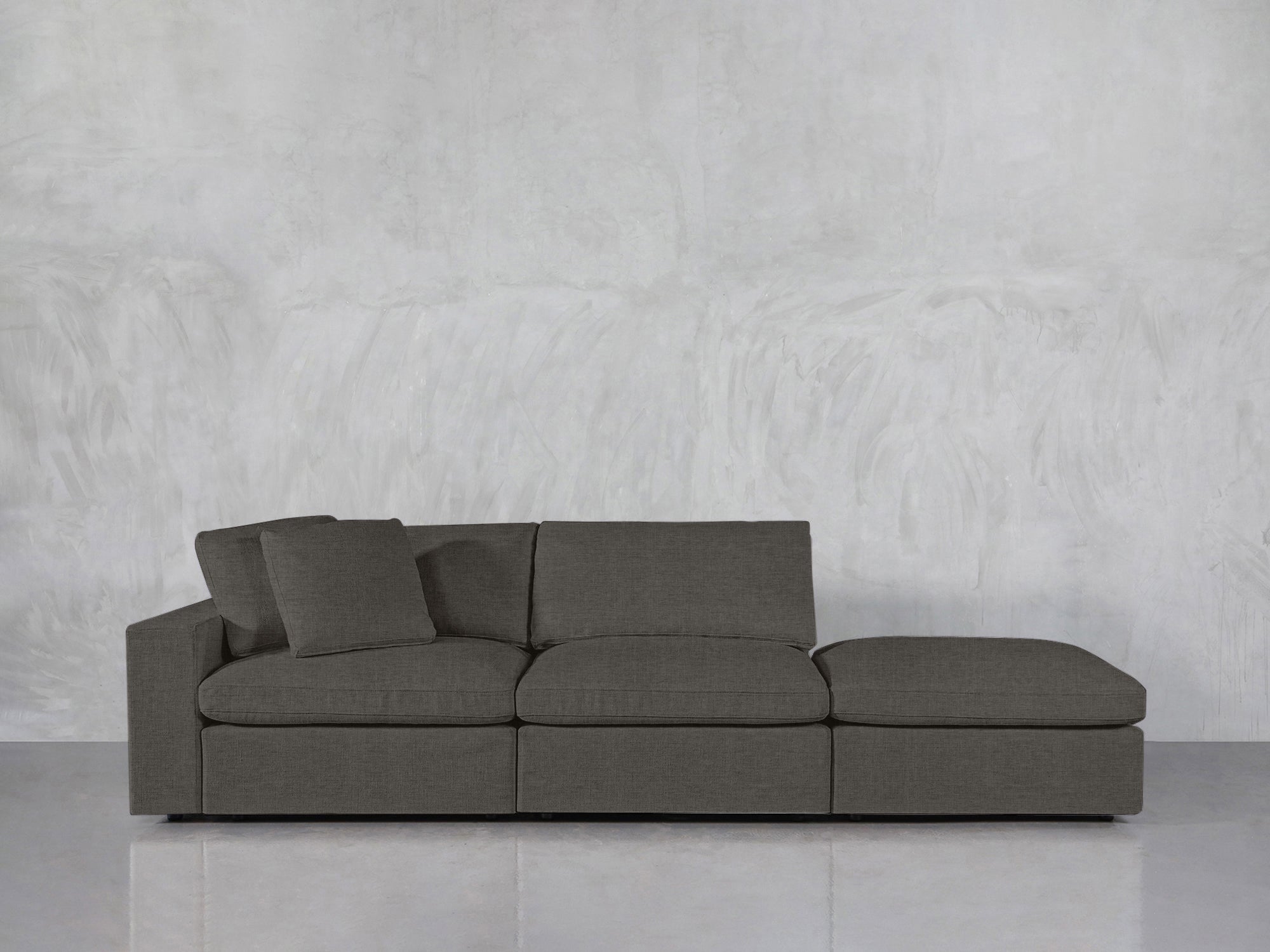 3 - Seat Modular Lounger Sofa - 7th Avenue