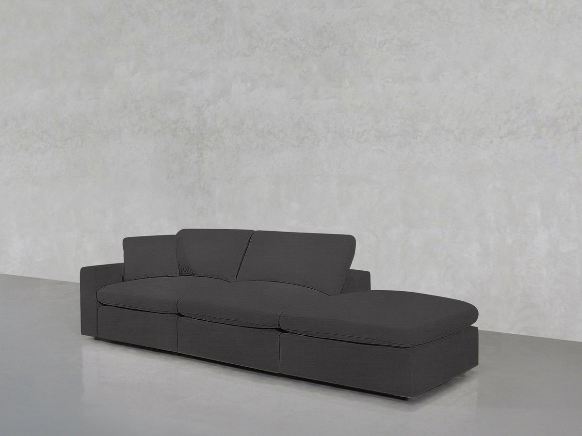 3 - Seat Modular Lounger Sofa - 7th Avenue