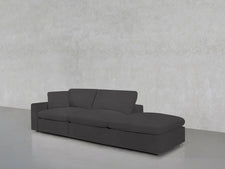3 - Seat Modular Lounger Sofa - 7th Avenue