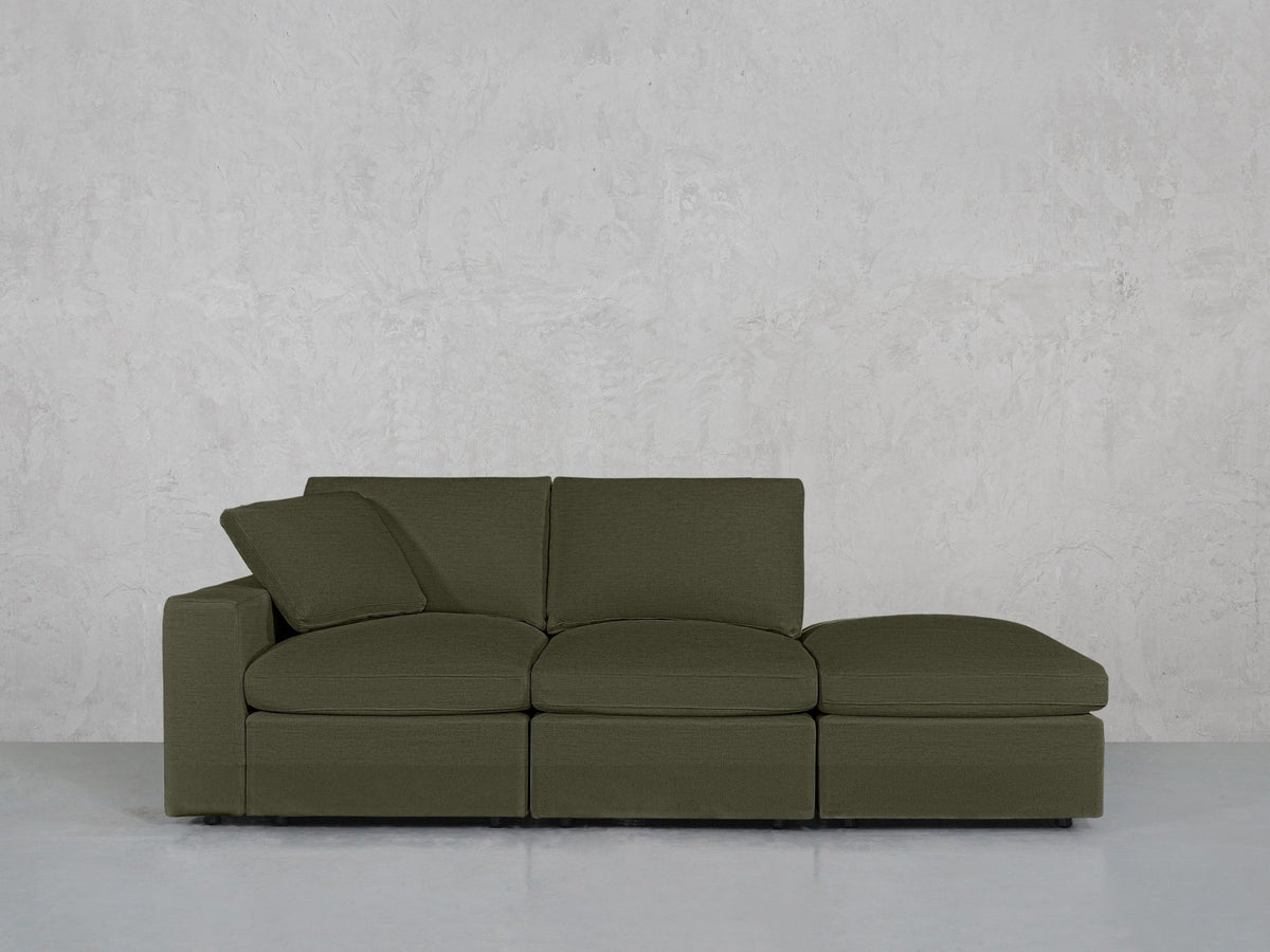 3-Seat Modular Lounger Sofa - 7th Avenue
