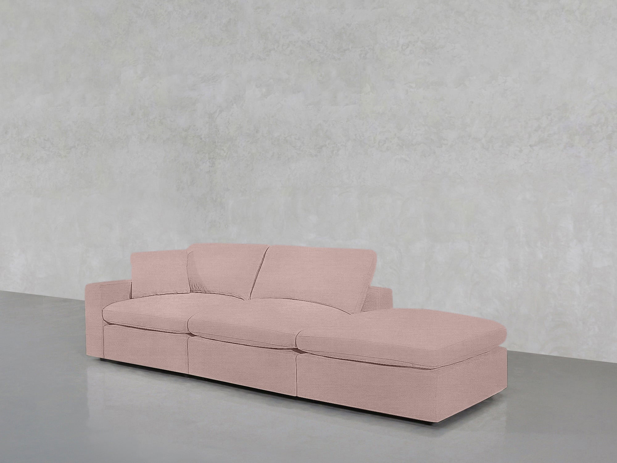 3 - Seat Modular Lounger Sofa - 7th Avenue