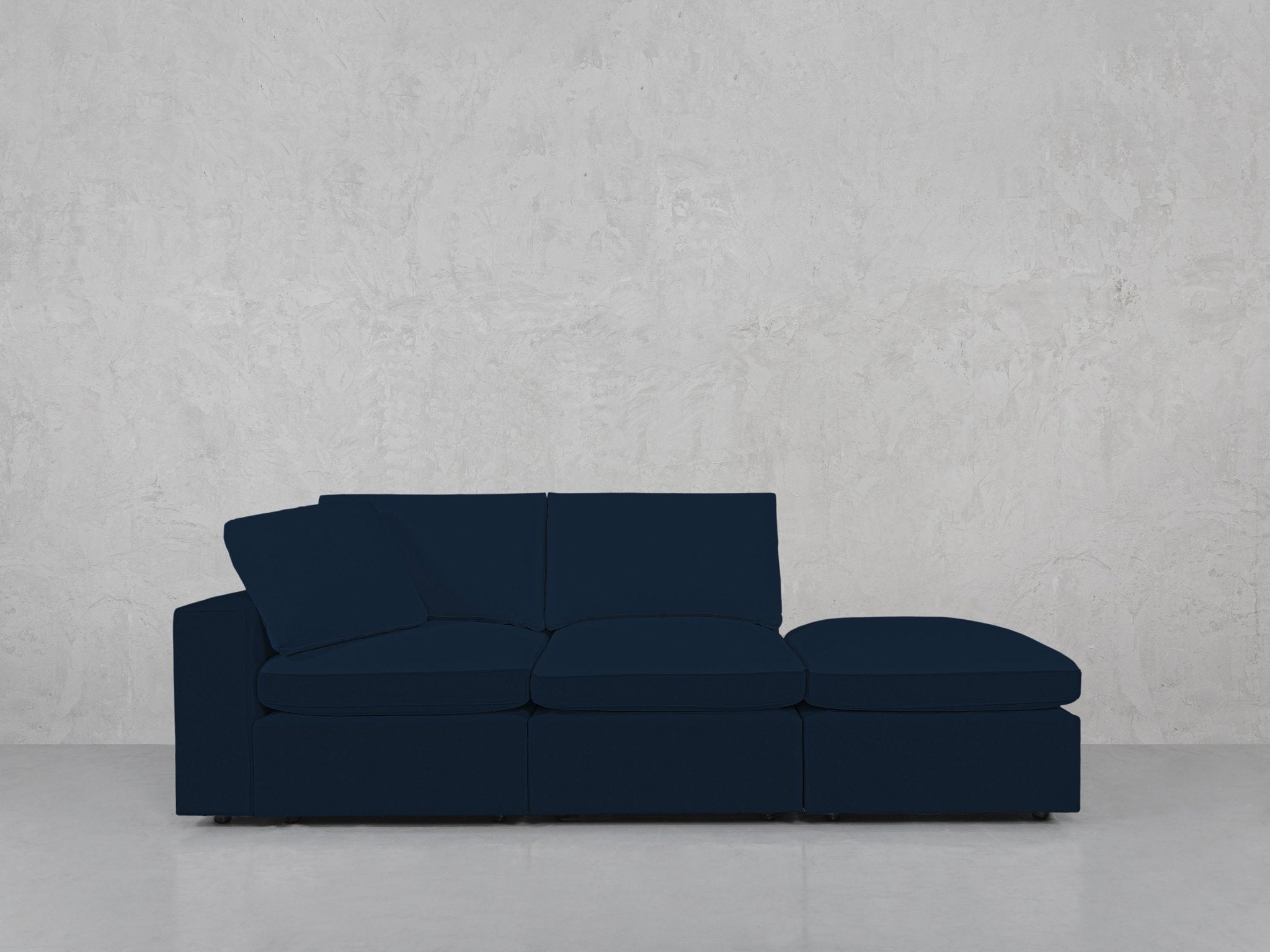 3 - Seat Modular Lounger Sofa - 7th Avenue
