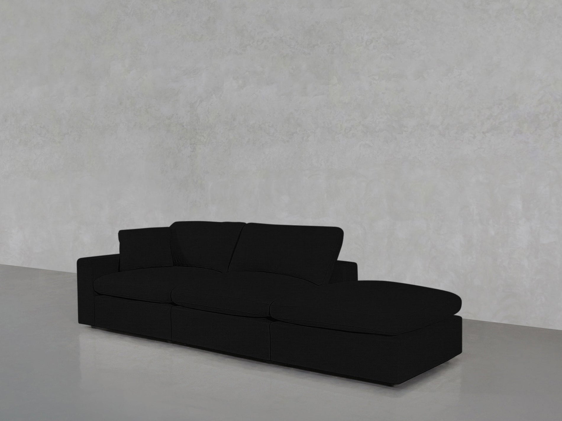 3 - Seat Modular Lounger Sofa - 7th Avenue