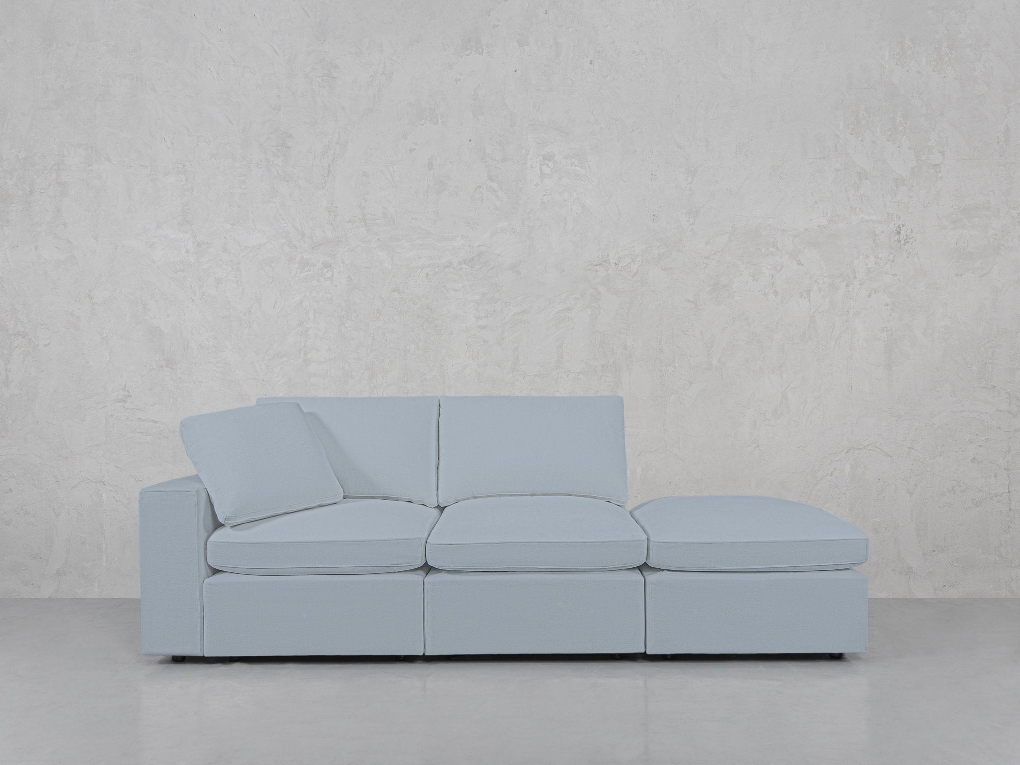 3 - Seat Modular Lounger Sofa - 7th Avenue