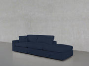 3-Seat Modular Lounger Sofa - 7th Avenue