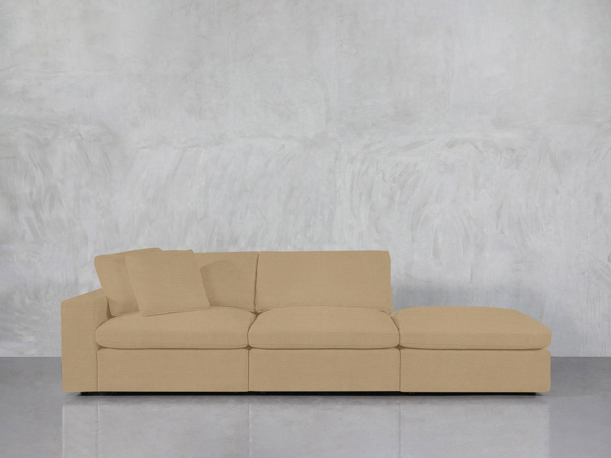 3 - Seat Modular Lounger Sofa - 7th Avenue