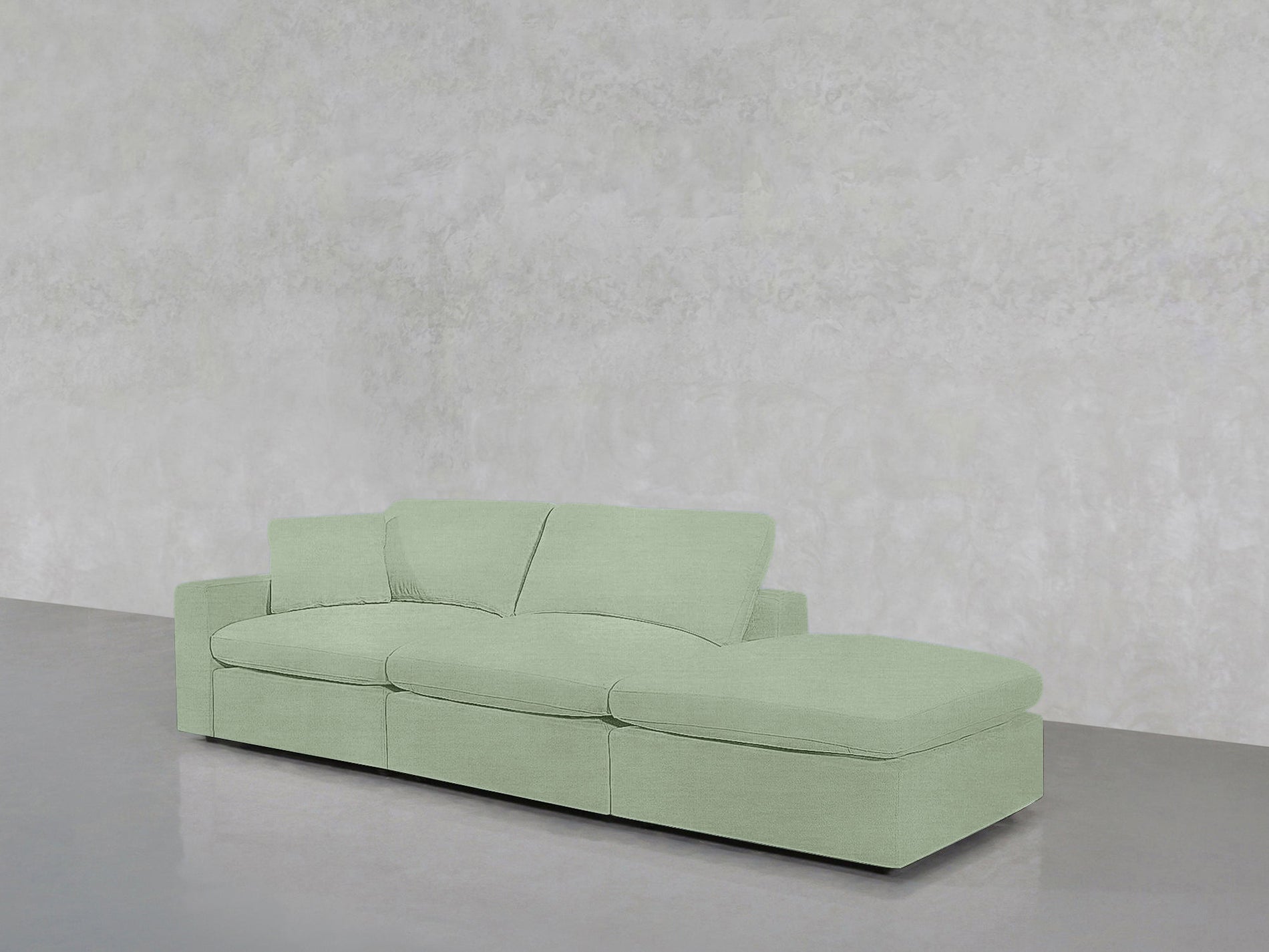 3-Seat Modular Lounger Sofa