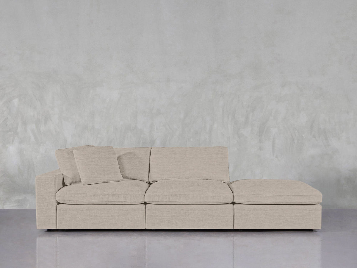 3-Seat Modular Lounger Sofa - 7th Avenue