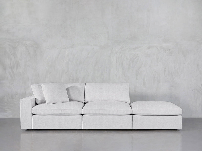 3-Seat Modular Lounger Sofa