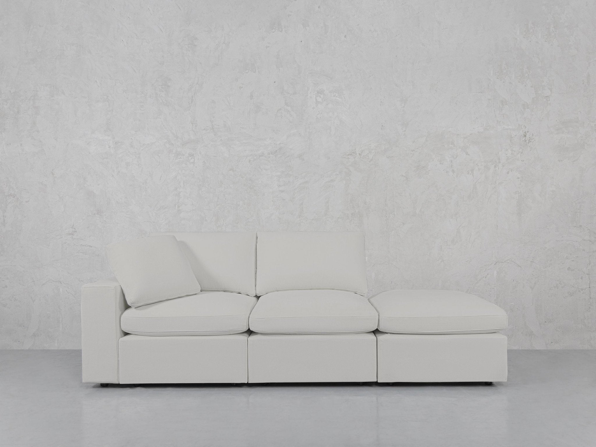 3 - Seat Modular Lounger Sofa - 7th Avenue