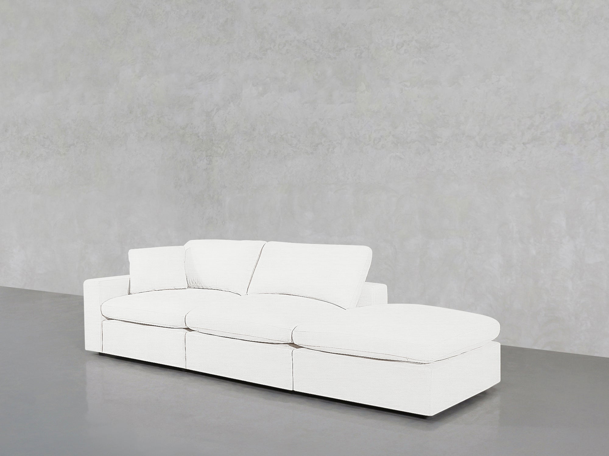 3 - Seat Modular Lounger Sofa - 7th Avenue