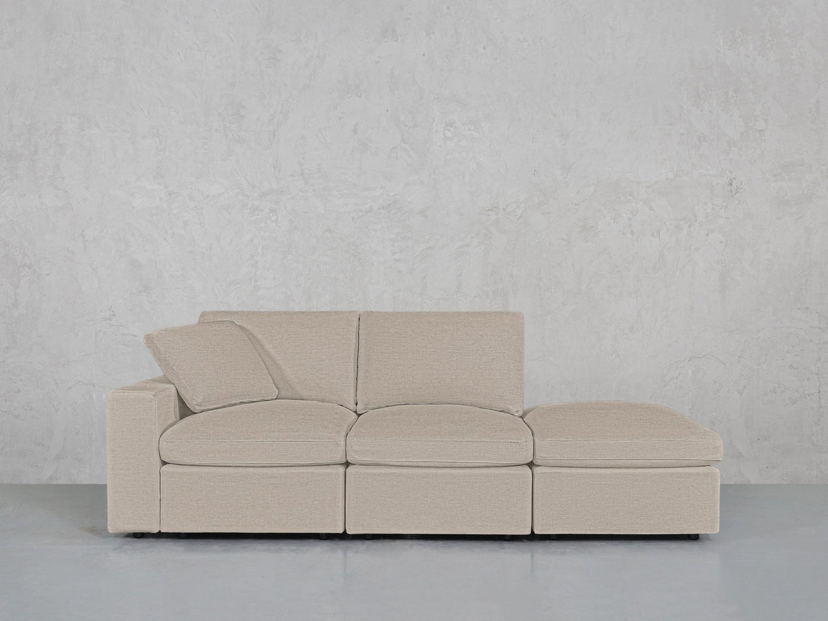 3-Seat Modular Lounger Sofa - 7th Avenue