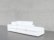 3 - Seat Modular Lounger Sofa - 7th Avenue