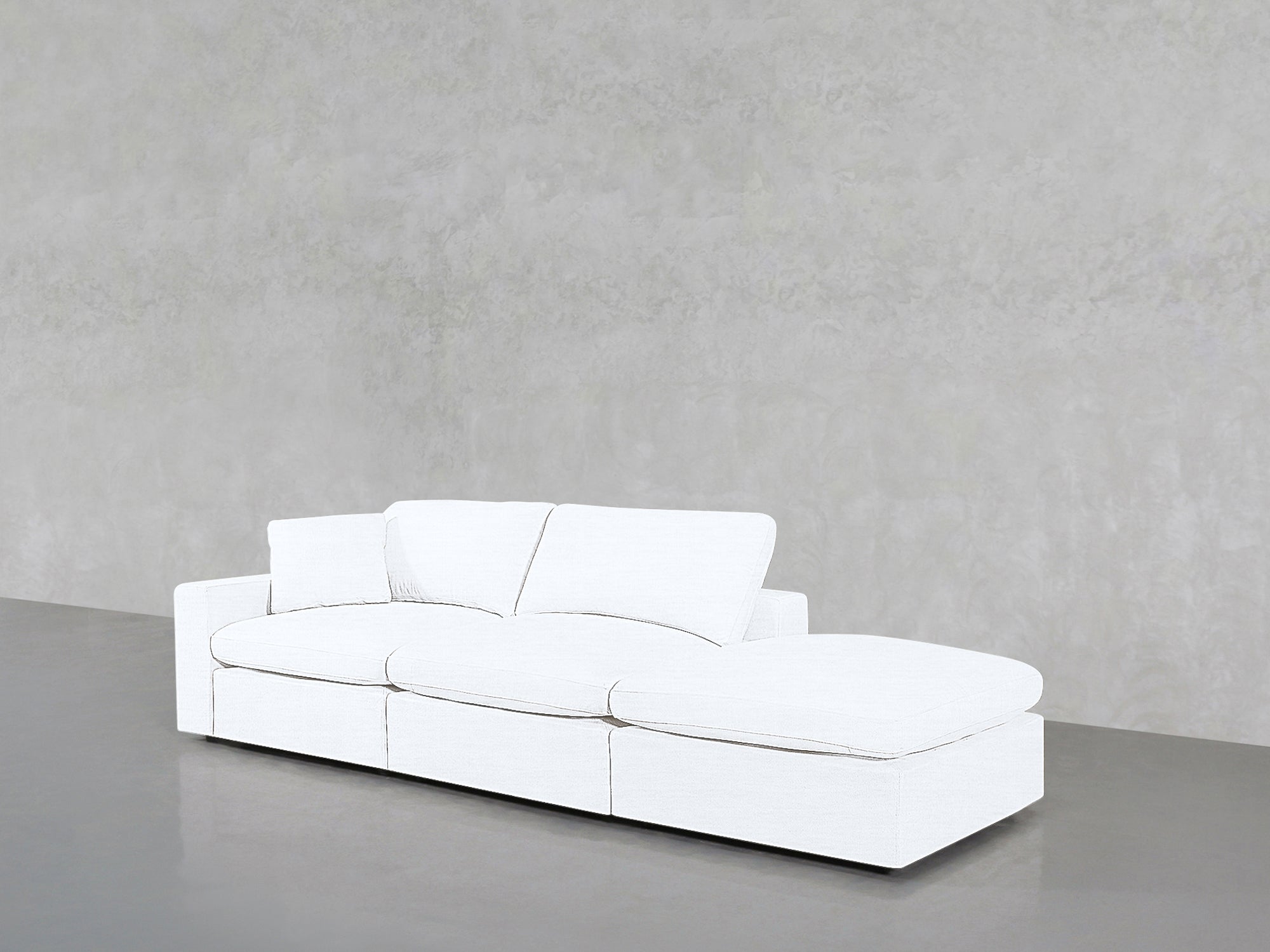3 - Seat Modular Lounger Sofa - 7th Avenue