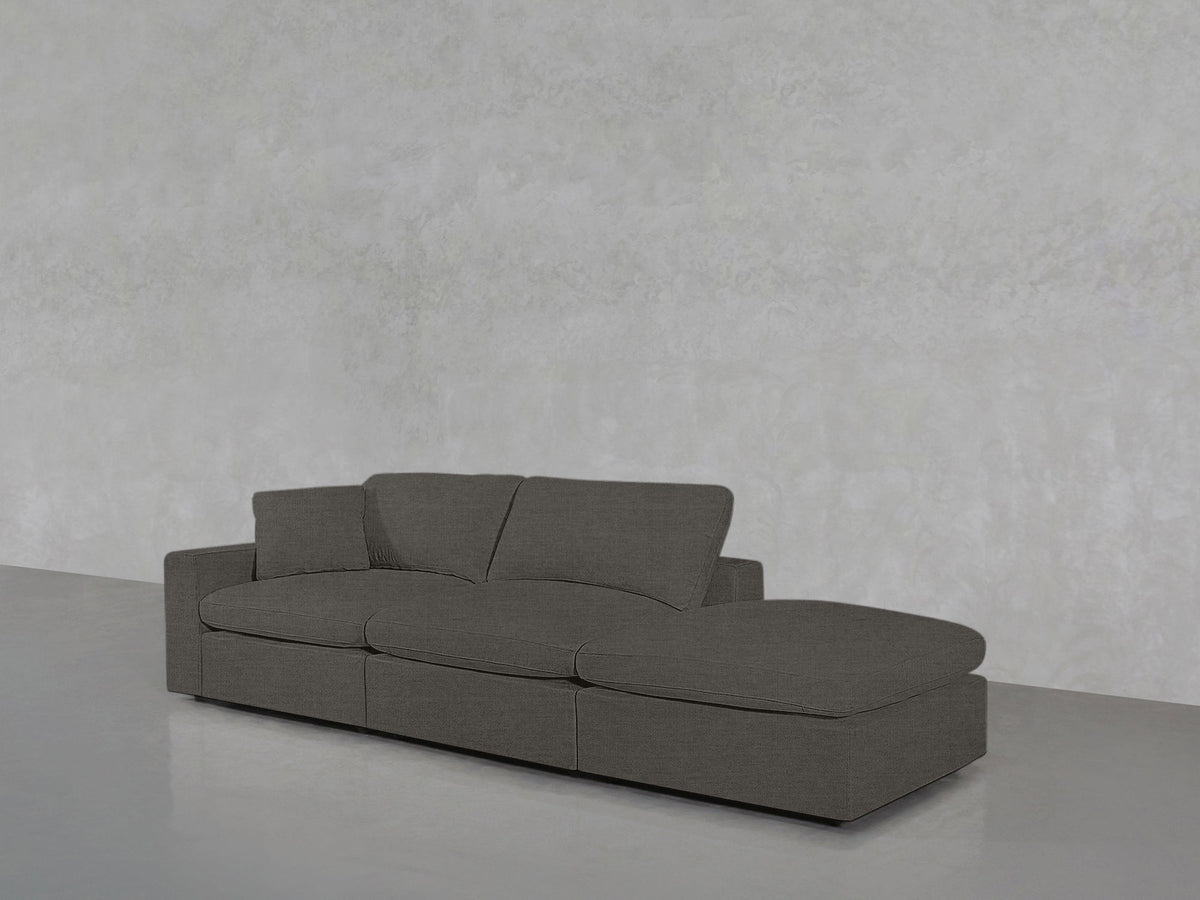 3 - Seat Modular Lounger Sofa - 7th Avenue