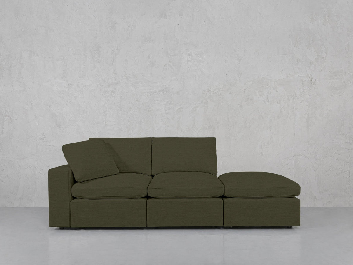 3-Seat Modular Lounger Sofa - 7th Avenue