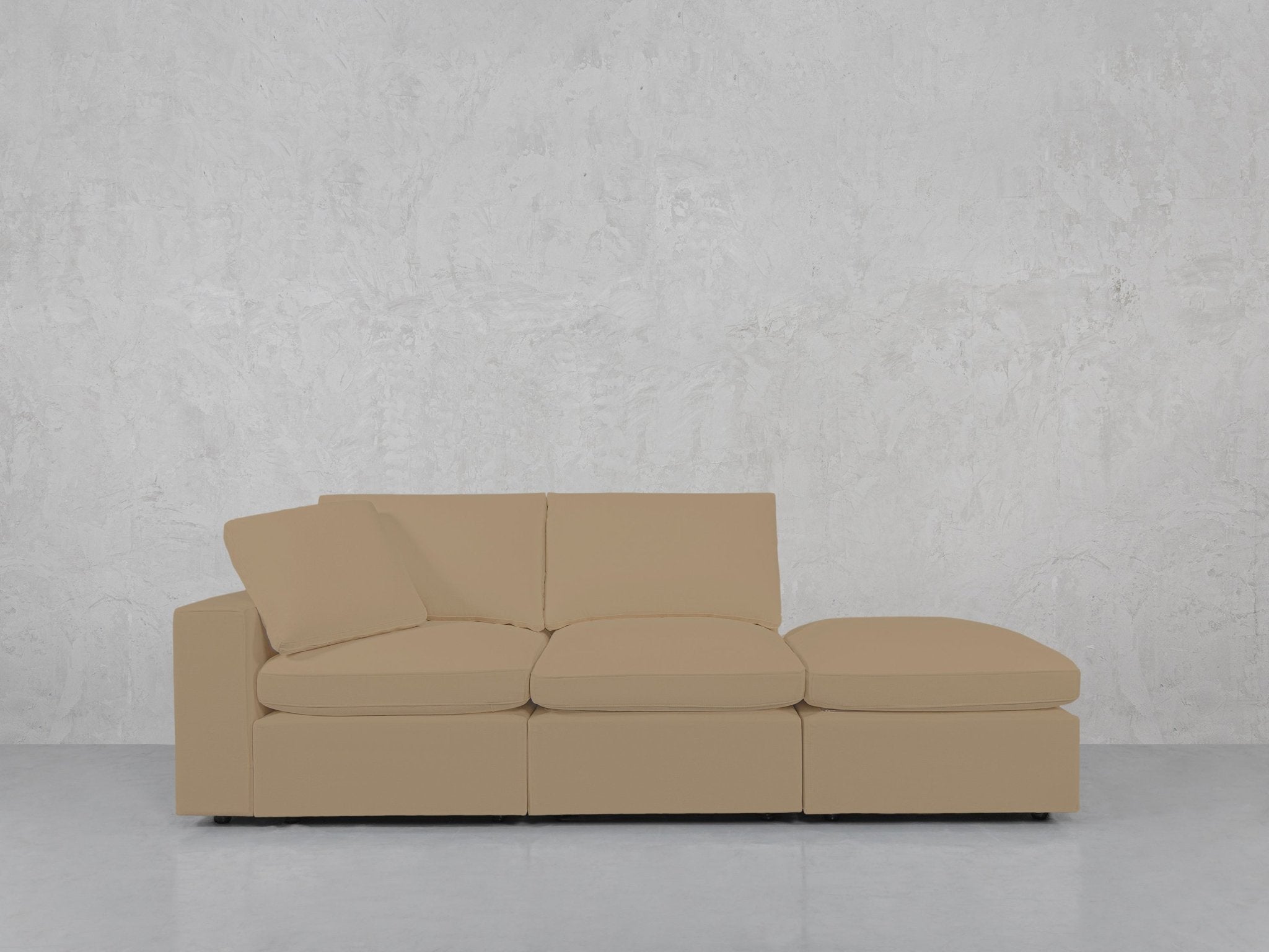3 - Seat Modular Lounger Sofa - 7th Avenue