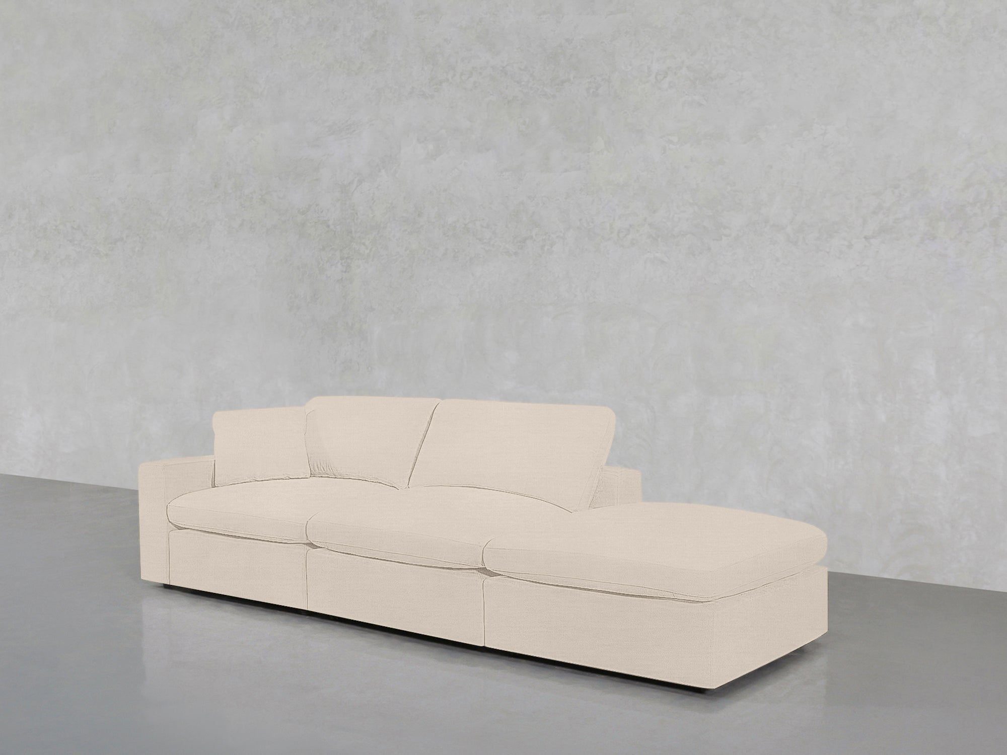 3 - Seat Modular Lounger Sofa - 7th Avenue