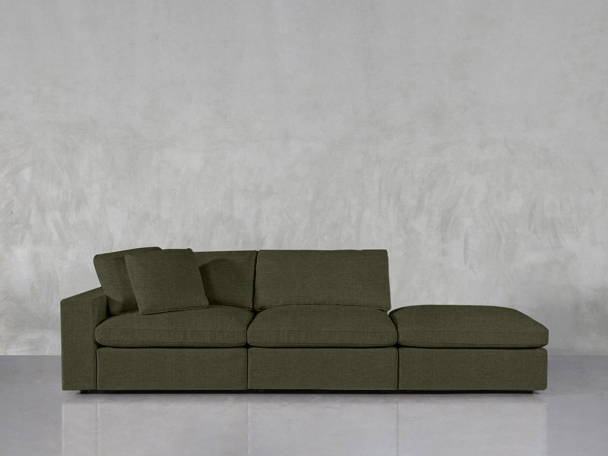 3-Seat Modular Lounger Sofa - 7th Avenue