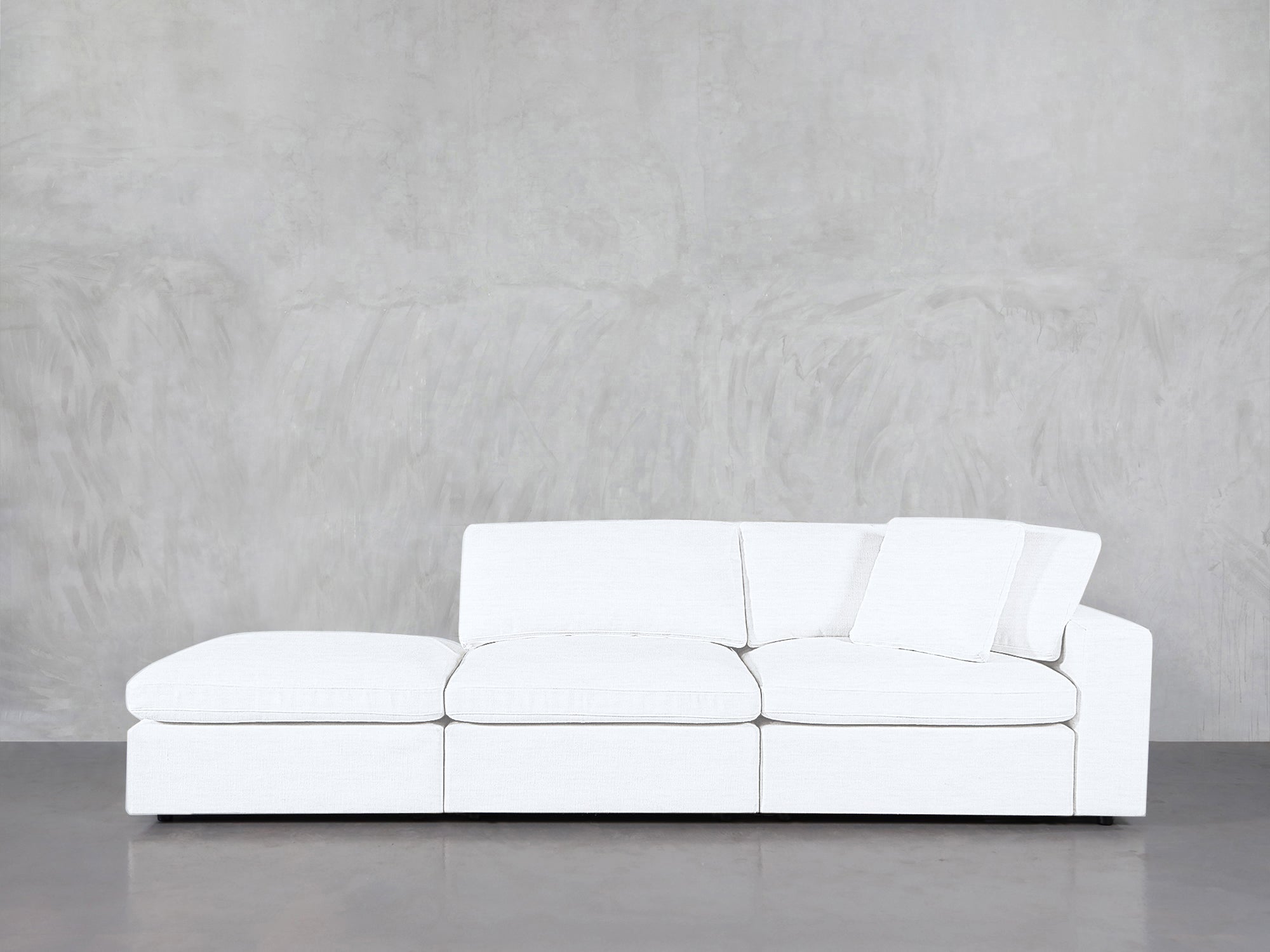 3 - Seat Modular Lounger Sofa - 7th Avenue