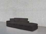 3 - Seat Modular Lounger Sofa - 7th Avenue