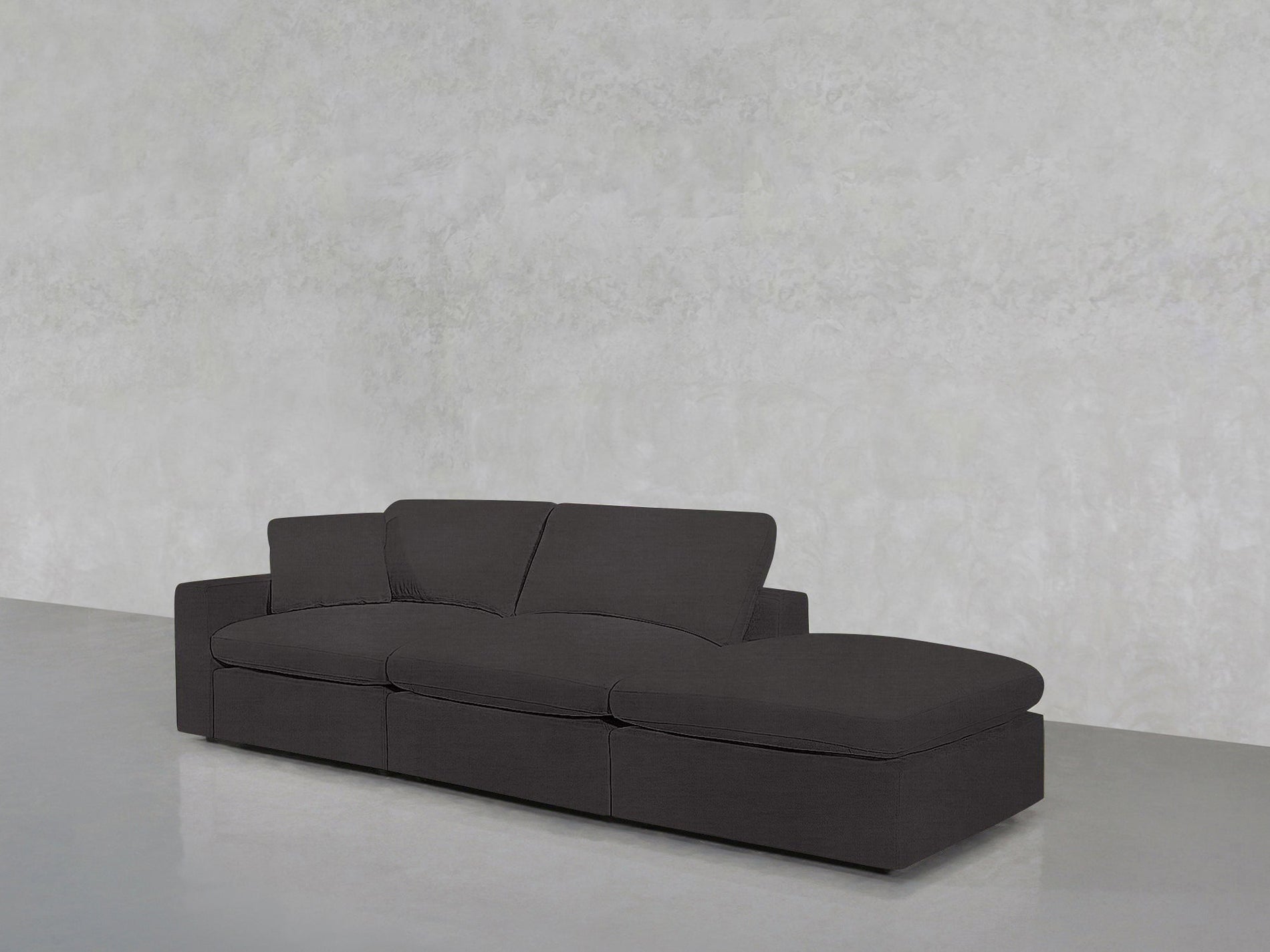 3 - Seat Modular Lounger Sofa - 7th Avenue