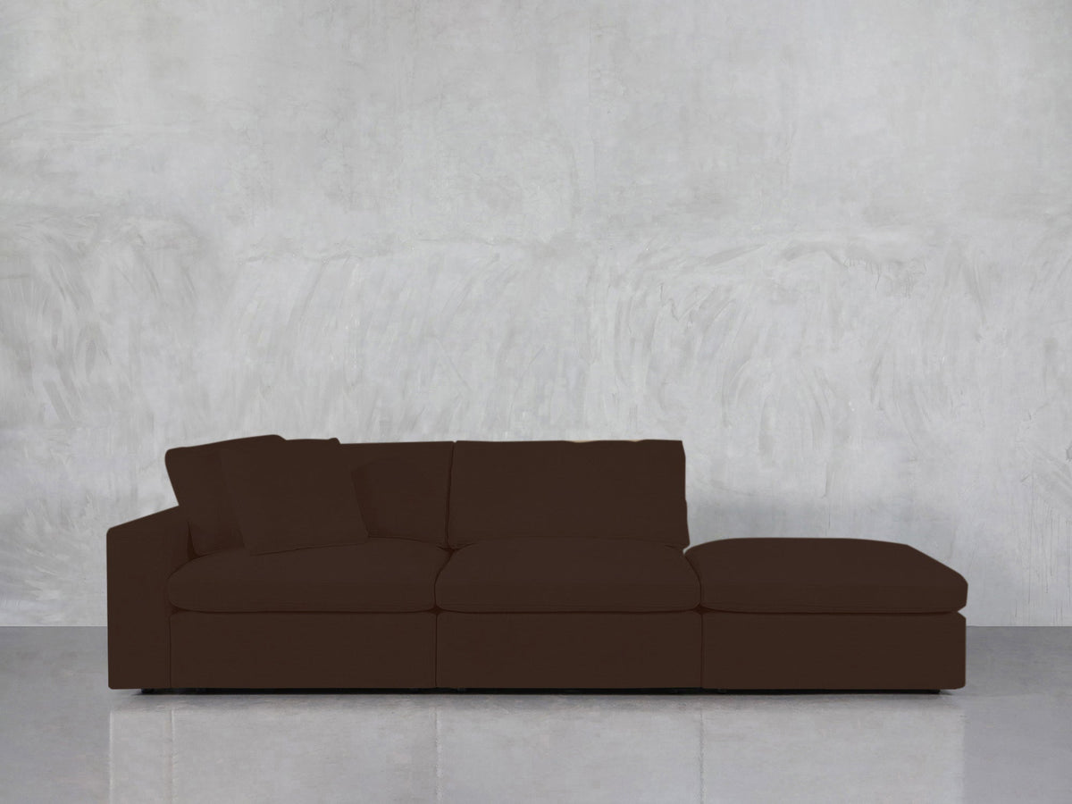 3 - Seat Modular Lounger Sofa - 7th Avenue